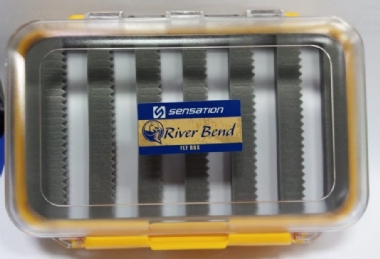 SENSATION RIVER BEND FLY BOX CLEAR